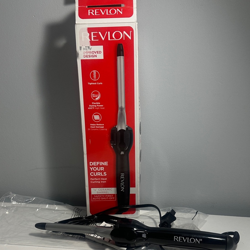 Revlon Black Ceramic Curling Iron
